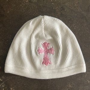 Chrome Hearts embroidered waffle knit beanie